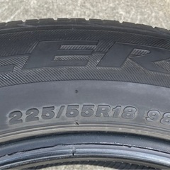 ☆決まりました☆E.BRIDGESTONE DUELER 225/55R18  2019年製　夏タイヤ4本の画像