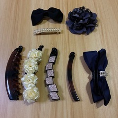 ヘアアクセサリー　13点の画像