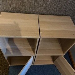 カラーボックス　4つまとめての画像