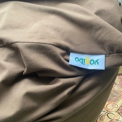 ヨギボーミディ（Yogibo Midi) チョコレートブラウン　取扱説明書付の画像