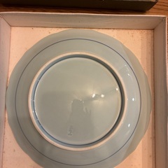 有田焼　古染ぶどう　盛皿　約30センチの画像