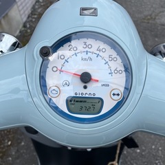 【極上低走行】2022年式 ジョルノ 372km／鍵2本＋盗難防止ロック付きの画像