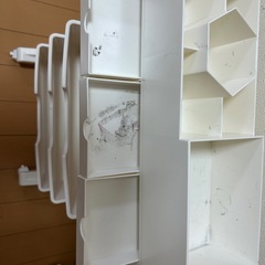 サイドワゴン　マガジンラック　キャスター6段式 キッチンワゴン 収納の画像