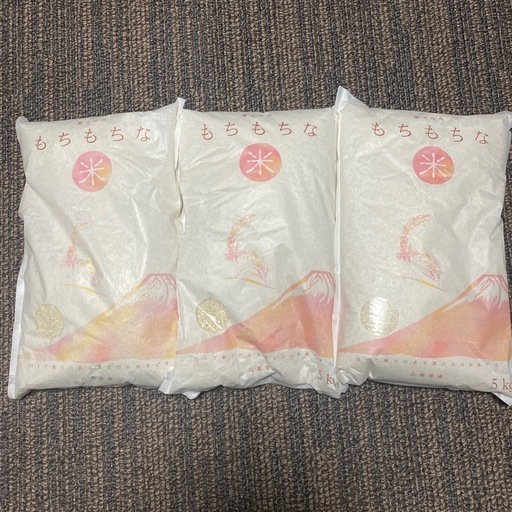 山梨県令和6年産　たきたて米　15kg