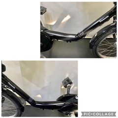 1年保証　送料無料　パナソニック　ギュットミニ　20インチ　黒色　人気　電動アシスト自転車 g320の画像