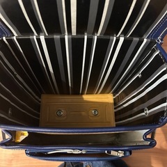 ランドセル　青　合皮
の画像