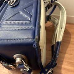 ランドセル　青　合皮
の画像
