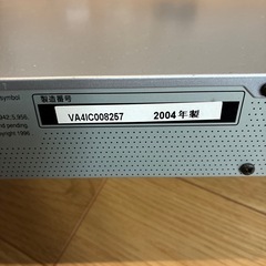 パナソニック　DVDプレイヤー　中古の画像