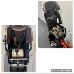 1年保証　送料無料　ブリヂストン　20インチ　子供乗せ　3人乗り 橙色　電動アシスト自転車 g320の画像