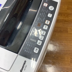 【軽トラ無料貸し出し】【Hisense】【全自動洗濯機】【トレファク所沢店】の画像