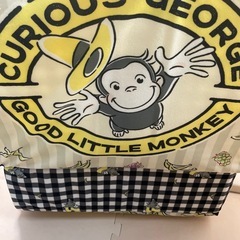 おさるのジョージ特大収納ケースの画像