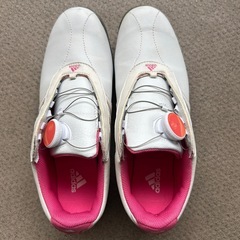 ゴルフシューズ、レディース、adidasの画像