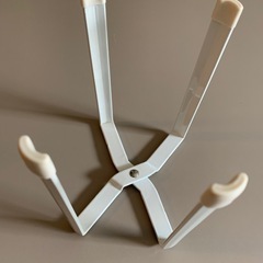 【山崎実業】 ポリ袋エコホルダー ホワイトの画像