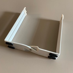 【山崎実業】 ポリ袋エコホルダー ホワイトの画像