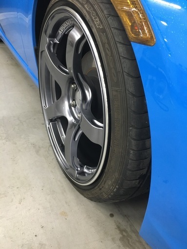 ＡＤＶＡＮＲａｃｉｎｇ ヨコハマホイール アドバンレーシング ＴＣ-４ ８．５Ｊ-１８ ５Ｈ（Ｍ１２） １００ ＋４５