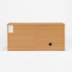無印良品　テレビボード　オーク材の画像
