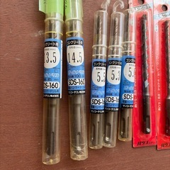 コンクリートドリルビット　　7本セットの画像