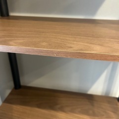 ラック収納4段組み立て棚の画像