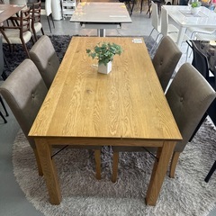 ダイニングテーブルセット　テーブル:クラッシュゲートの画像