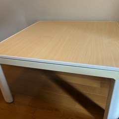 リバーシブルこたつ　ジュリバ75WH　ニトリ　の画像