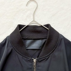 【ブリストーム】MA-1（L）フルジップジャンパー ブルゾン アウター シンプル の画像