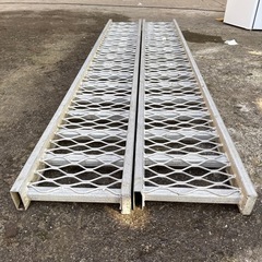 大型 アルミ ラダーレール アルミブリッジ 36×247×9cmの画像