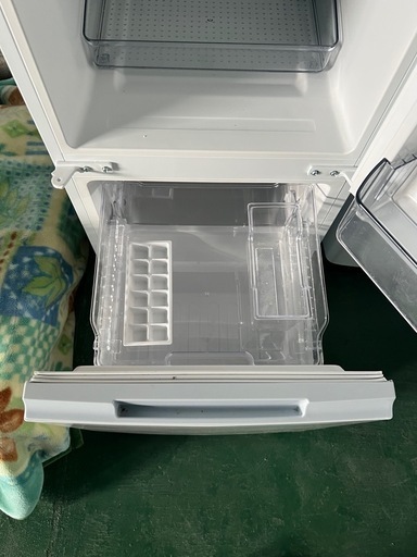  【2021年製】SHARP 152L 2ドア冷蔵庫 SJ-15E9-W 白 動作確認済み