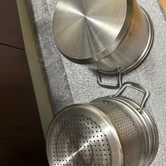 DEAN & DELUCA ステンレスパスタ鍋の画像