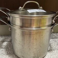 DEAN & DELUCA ステンレスパスタ鍋の画像
