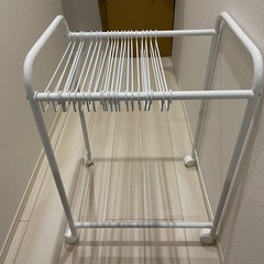 ハンガーラック（ズボン、パンツ用）の画像