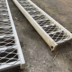 大型 アルミ ラダーレール アルミブリッジ 36×247×9cmの画像