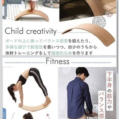 バランスボード／木材／300kgまでの画像