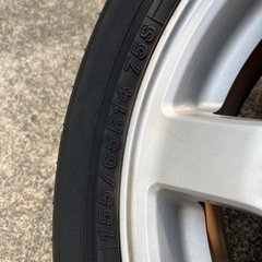 ダイハツムーブラテ純正ホイール&ダイヤセットの画像