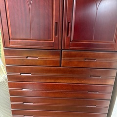 値下げ‼️和ダンス婚礼ダンス収納力抜群、美品の画像