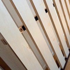 シングルすのこベッドの画像