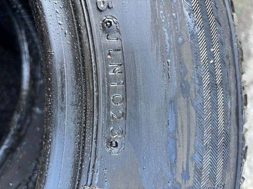 ●4中古ブリヂストン　V600 195/80R15　バン用サマータイヤ4本セット