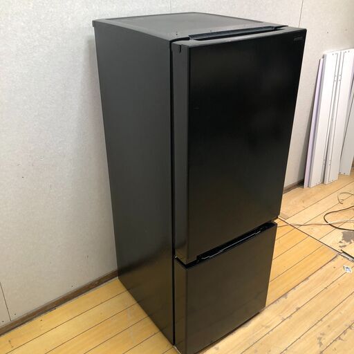 高年式 2024年製 YRZ-F15LK 156L 冷蔵庫 ブラック ヤマダ電機 2ドア 冷凍冷蔵庫 一人暮らし 単身用 【糸島市内 
