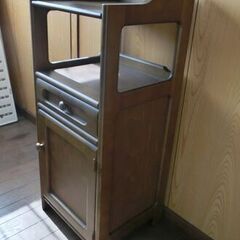 小物台(カリモク製)　中古の画像
