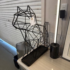 アクトワークス　　キャット　傘立て　ワイヤーの画像