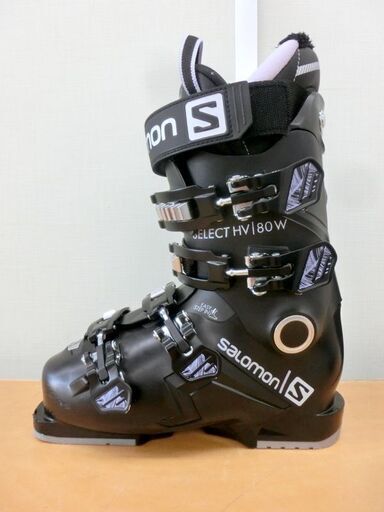 22-23.5cm■Salomon サロモン スキーブーツ Select HV 80 W 黒 スキー靴 レディース 女性用 札幌 西区