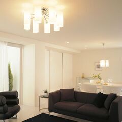 5000円値下げ　オーデリック製　シャンデリア　OC006915L（純正リモコン付き、8～10畳用）の画像