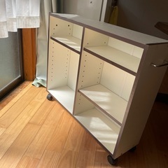 整理棚    収納棚 　キャスターつきの画像