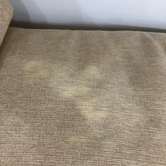 【軽トラック貸出サービス有】Eilersen カウチソファー　シミ•変色•ﾔｹ有　ファブリック　の画像