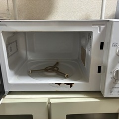 Haier 電子レンジ　2019年製の画像