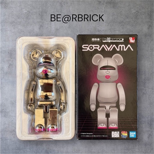 【新品未使用】超合金 BE@RBRICK HAJIME SORAYAMA