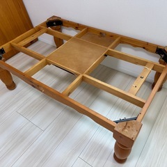 ローテーブル　ダイニングテーブル　ウッドテーブルの画像