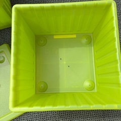 IKEA 収納ボックス　グリーンの画像