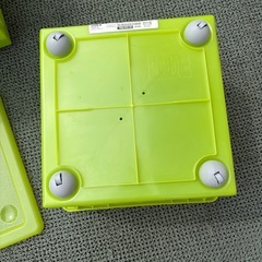 IKEA 収納ボックス　グリーンの画像