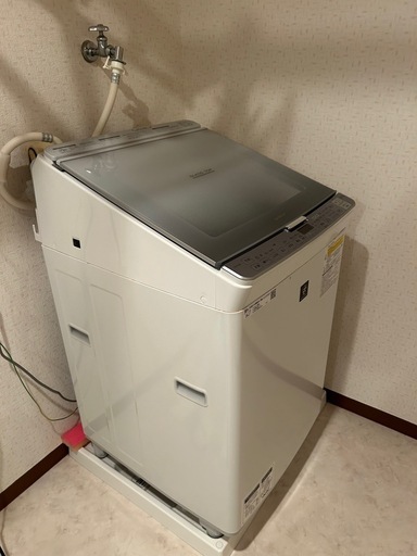 洗濯機　SHARP ES-PX8C-S