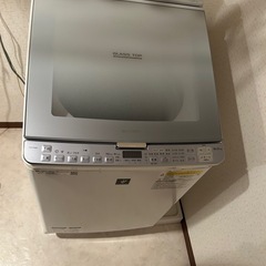 洗濯機　SHARP ES-PX8C-S の画像